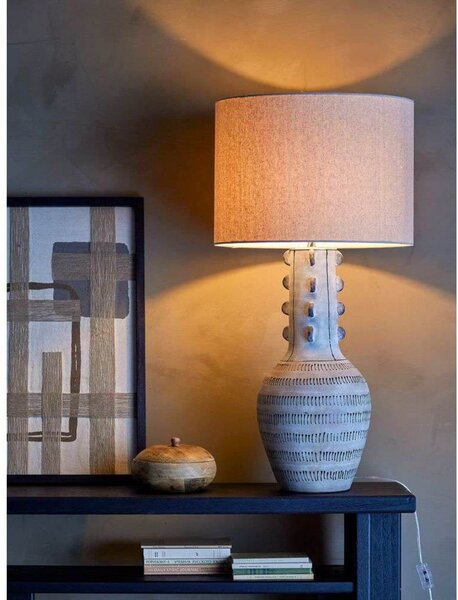Podne Lampa Bloomingville, Bež, Dnevna soba, Tkanina / tekstil