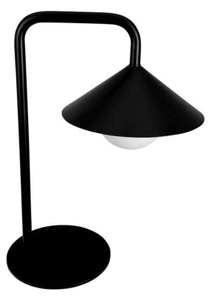 Stolne Lampa Dyberg Larsen, Nova, prigušiv, Crno, Terasa, Metal, Skandinavski