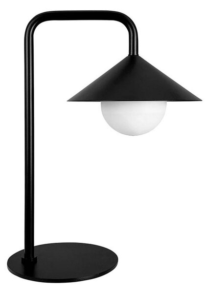 Stolne Lampa Dyberg Larsen, Nova, prigušiv, Crno, Terasa, Metal, Skandinavski