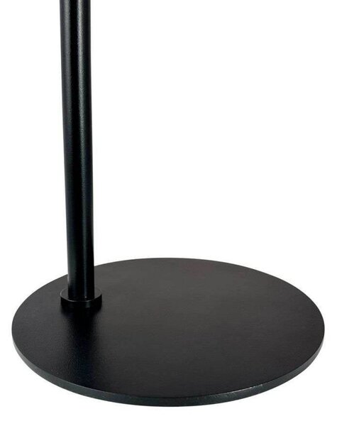 Stolne Lampa Dyberg Larsen, Nova, prigušiv, Crno, Terasa, Metal, Skandinavski