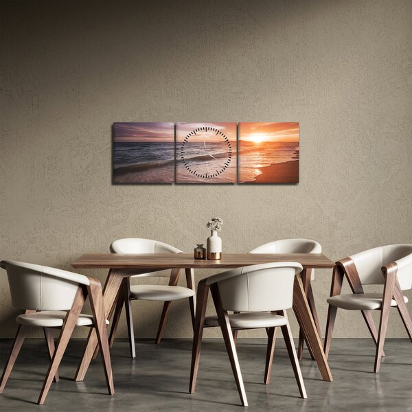 Slika - Zalazak sunca u Tajlandu (sa satom) (90x30 cm)