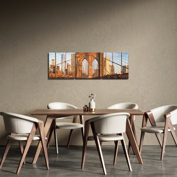 Slika - Brooklynski most (sa satom) (90x30 cm)