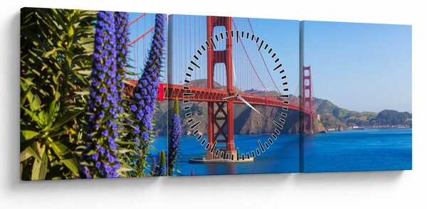 Slika - Most Golden Gate, San Francisco (sa satom) (90x30 cm)