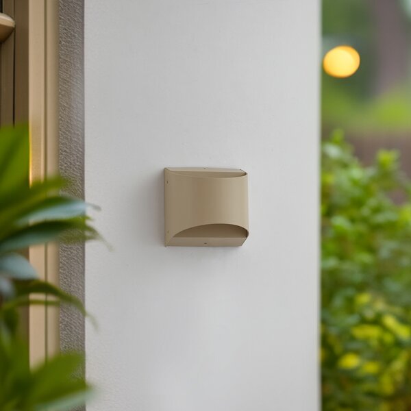 Vanjske Svjetiljka Lindby, Lenore, Bež, Balkon, Aluminij, Moderan