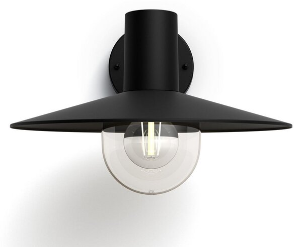 Vanjske Svjetiljka Philips, Skua, Crno, Metal, Moderan