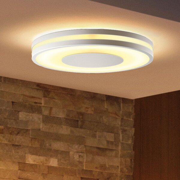 Stropne Svjetiljka Philips Hue, Being, prigušiv, Bijela, Dnevna soba, Metal, Moderan