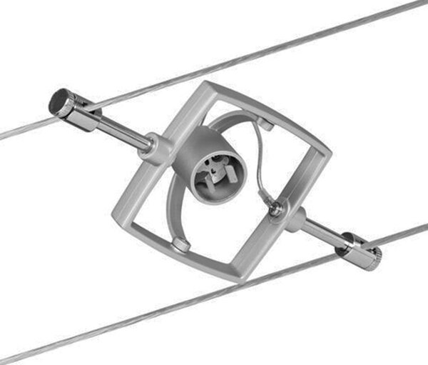 Stropne Svjetiljka Paulmann, Wire Mac II, Sivo, Područje hodnika, Metal, Moderan