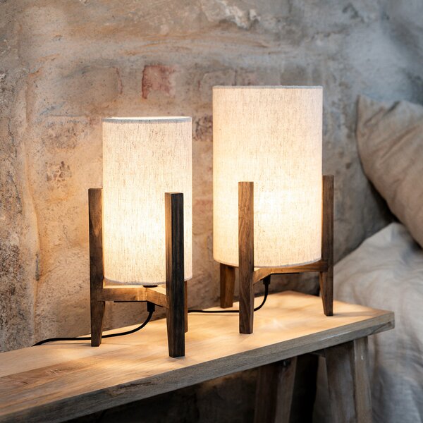 Stolne Lampa Markslöjd, Eruca, Drvo, Dnevna soba, Drvo, Skandinavski