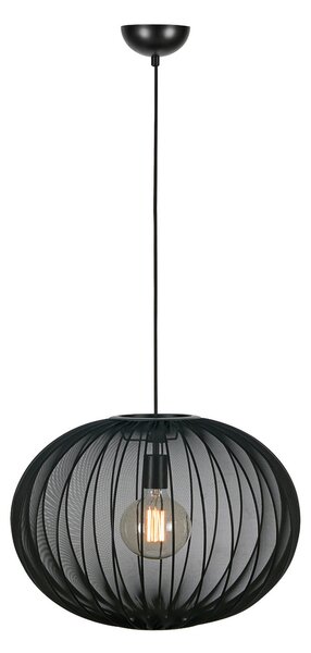 Viseće Svjetiljka Markslöjd, Florence, prigušiv, Crno, Dnevna soba, Tkanina / tekstil, Skandinavski
