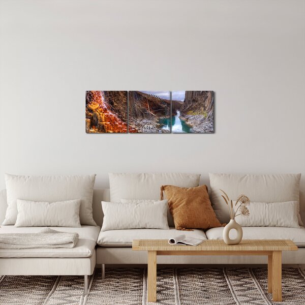 Slika - Kanjon Studlagil (sa satom) (90x30 cm)