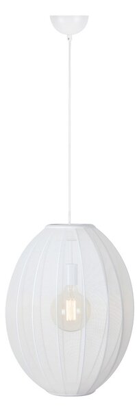 Viseće Svjetiljka Markslöjd, Florence, prigušiv, Bijela, Dnevna soba, Tkanina / tekstil, Skandinavski