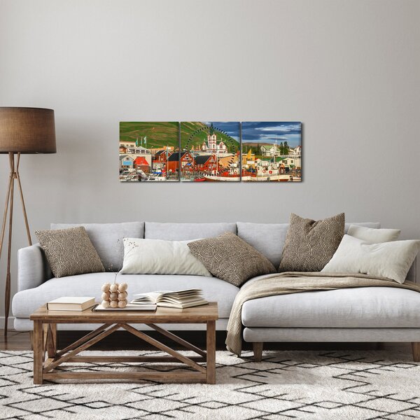 Slika - Húsavík (sa satom) (90x30 cm)