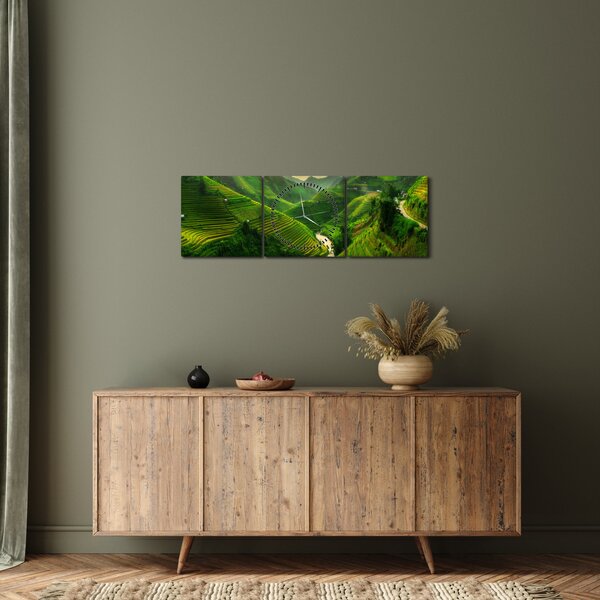Slika - Mu Cang Chai rižine terase (sa satom) (90x30 cm)