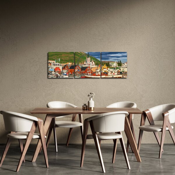Slika - Húsavík (sa satom) (90x30 cm)