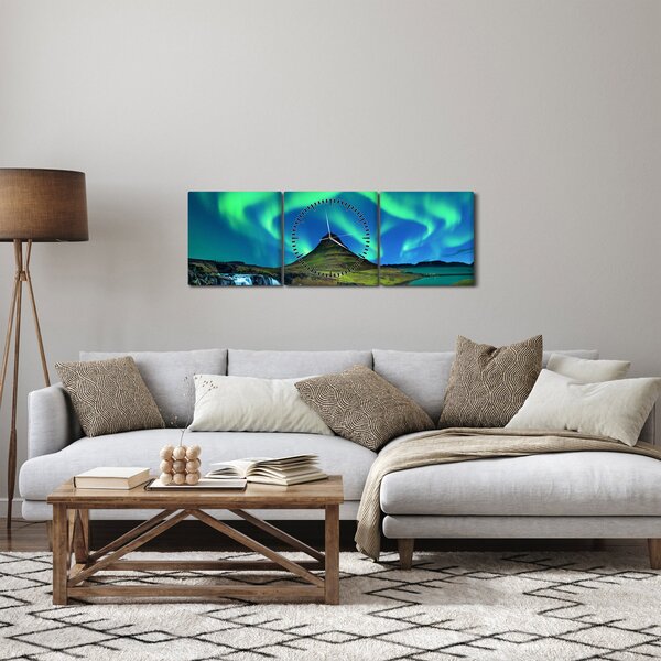 Slika - Kirkjufell, Island (sa satom) (90x30 cm)