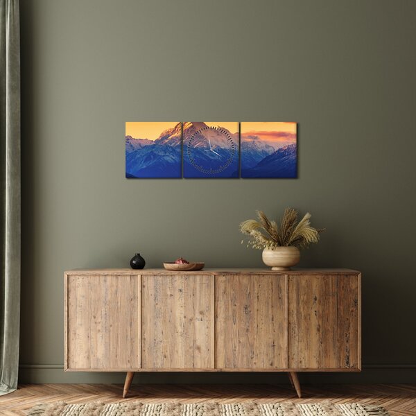 Slika - jezero Pukaki (sa satom) (90x30 cm)