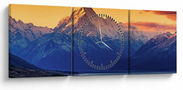 Slika - jezero Pukaki (sa satom) (90x30 cm)