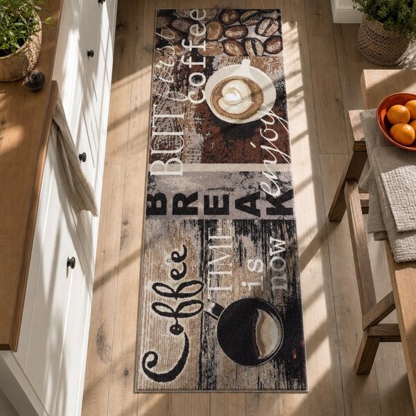 Smeđa staza 50x150 cm Enjoy Coffee Break - Hanse Home