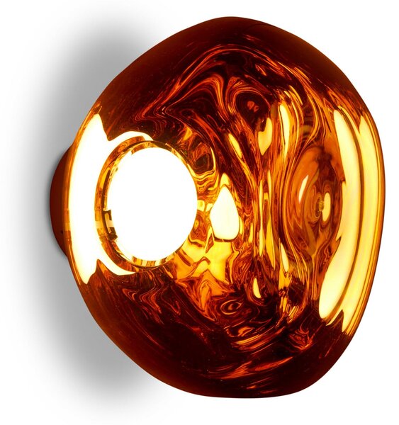 Zidne Svjetiljka Tom Dixon, Melt Surface Mini, prigušiv, Bakar, Dnevna soba, Plastika, Dizajn