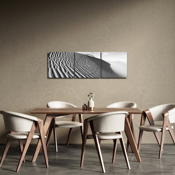 Slika - Pješčana dina (sa satom) (90x30 cm)