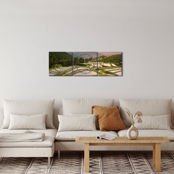 Slika - Rižine terase (sa satom) (90x30 cm)