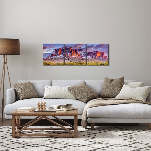 Slika - Planine u Arizoni (sa satom) (90x30 cm)