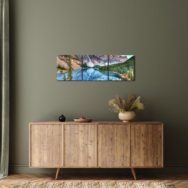 Slika - Jezero Moraine (sa satom) (90x30 cm)