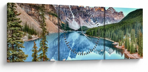 Slika - Jezero Moraine (sa satom) (90x30 cm)