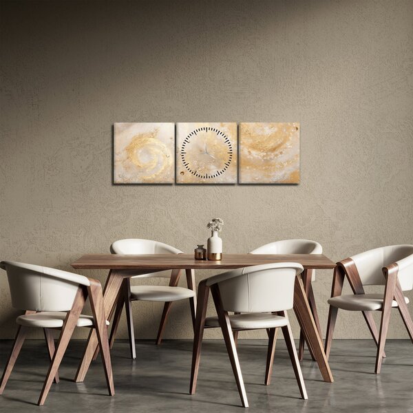 Slika - Tekstura s uzorkom (sa satom) (90x30 cm)