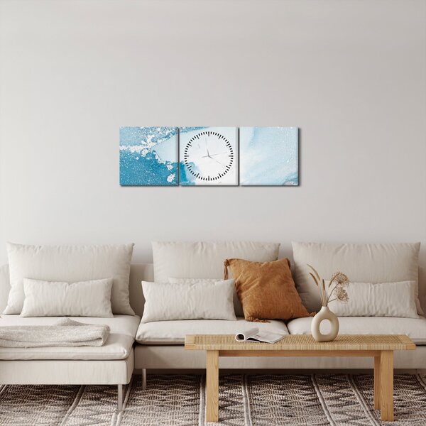 Slika - Plavi dekor (sa satom) (90x30 cm)