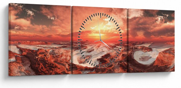 Slika - Mars (sa satom) (90x30 cm)