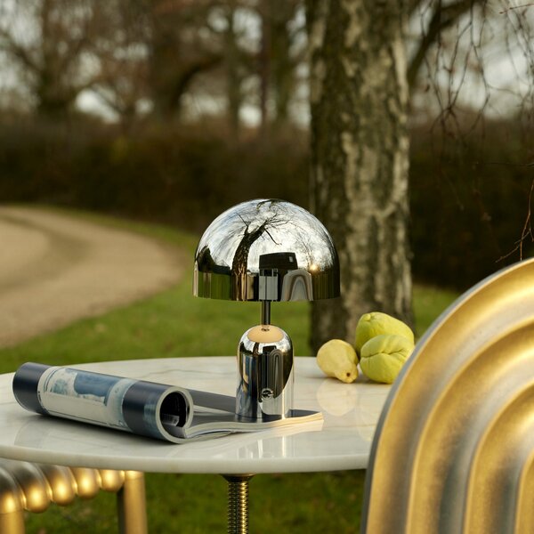 Vanjske Svjetiljka Tom Dixon, BELL PORTABLE, prigušiv, Metalik, Dnevna soba, Plastika, Dizajn