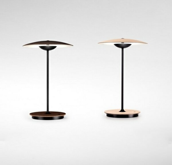 Stolne Lampa MARSET, prigušiv, Drvo, Dnevna soba, Aluminij