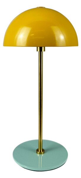 Stolne Lampa Dyberg Larsen, Along, prigušiv, Žuta, Dnevna soba, Metal, Skandinavski