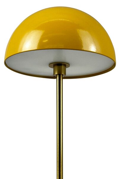 Stolne Lampa Dyberg Larsen, Along, prigušiv, Žuta, Dnevna soba, Metal, Skandinavski