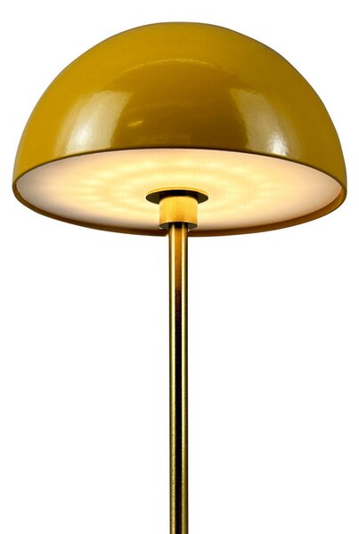 Stolne Lampa Dyberg Larsen, Along, prigušiv, Žuta, Dnevna soba, Metal, Skandinavski