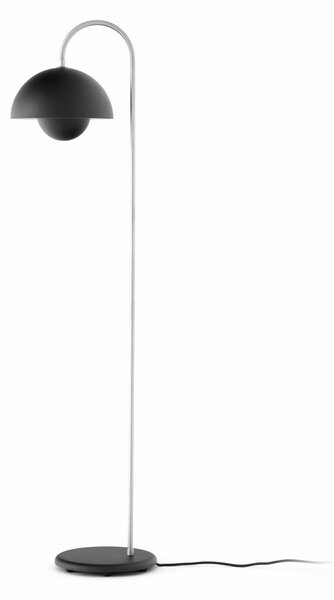 Podne Lampa &Tradition, Flowerpot VP12, Crno, Dnevna soba, Metal, Dizajn
