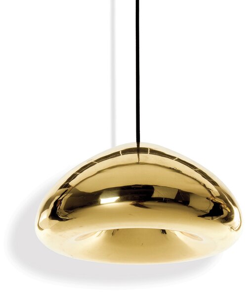 Viseće Svjetiljka Tom Dixon, Void, prigušiv, Zlato / mjed, Dnevna soba, Mjed, Dizajn