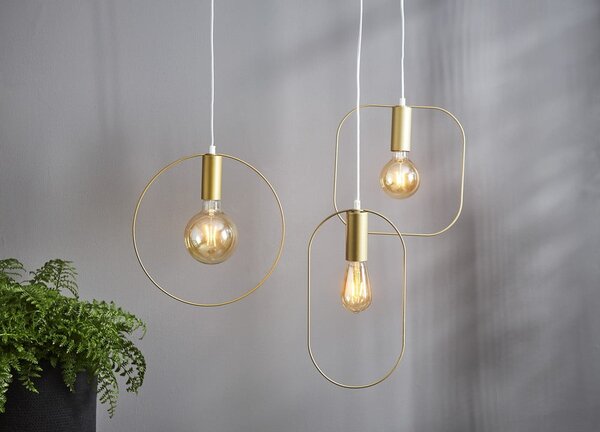 LED/sa žarnom niti žarulja s toplim svjetlom E27, 1 W Plain Amber – Star Trading