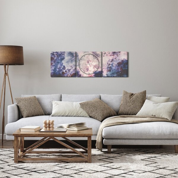 Slika - Fantazija (sa satom) (90x30 cm)