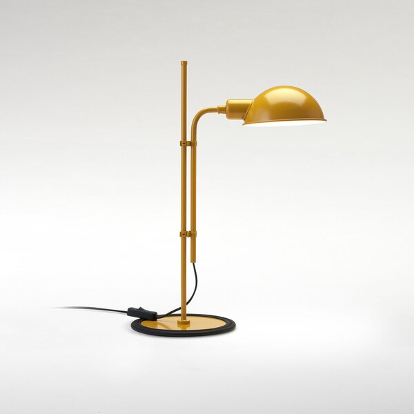 Stolne Lampa MARSET, Funiculí, Žuta, Dnevna soba, Metal, Dizajn