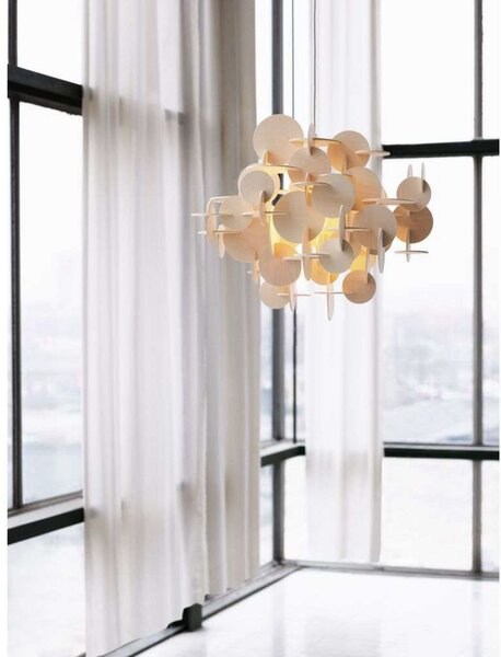Viseće Svjetiljka Normann Copenhagen, Bež, Dnevna soba, Drvo
