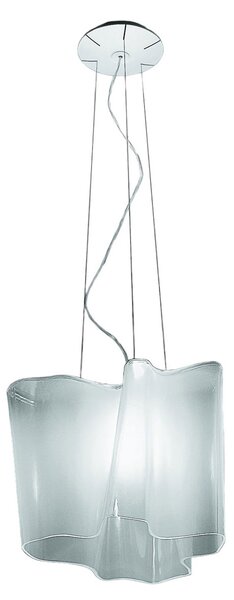 Viseće Svjetiljka Artemide, Logico, prigušiv, Bijela, Dnevna soba, Staklo, Dizajn