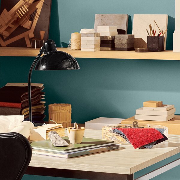Stolne Lampa FRITZ HANSEN, Kaiser Idell 6556-T, Crno, Dnevna soba, Metal, Dizajn