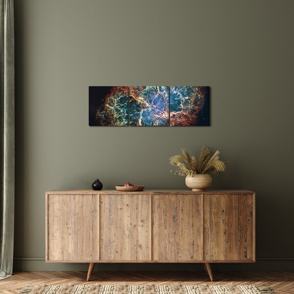 Slika - Rakova maglica (sa satom) (90x30 cm)
