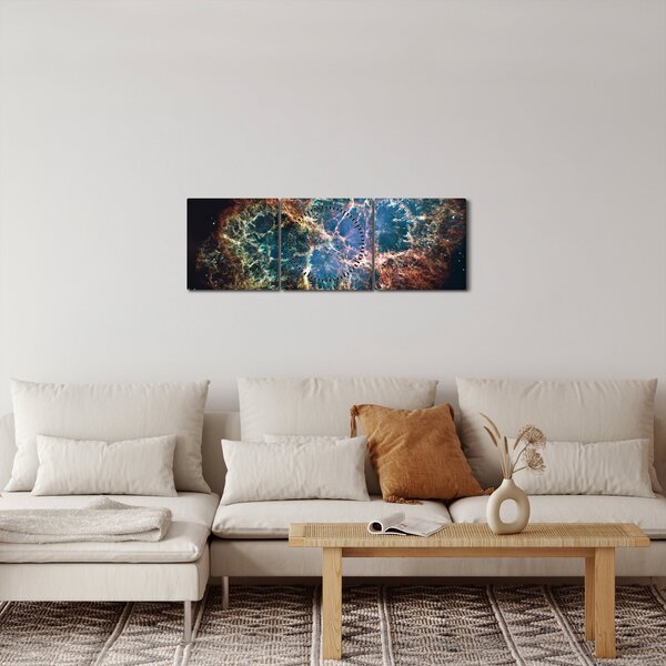 Slika - Rakova maglica (sa satom) (90x30 cm)