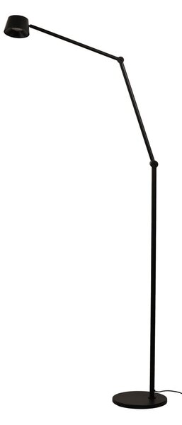 Podne Lampa ANTIDARK, Direction F2, prigušiv, Crno, Dnevna soba, Metal, Moderan
