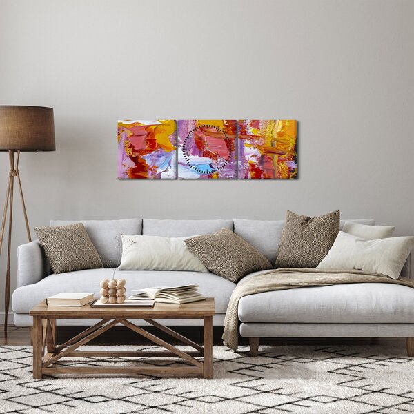 Slika - Slikarstvo uljanim bojama (sa satom) (90x30 cm)