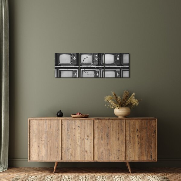 Slika - Retro TV (sa satom) (90x30 cm)