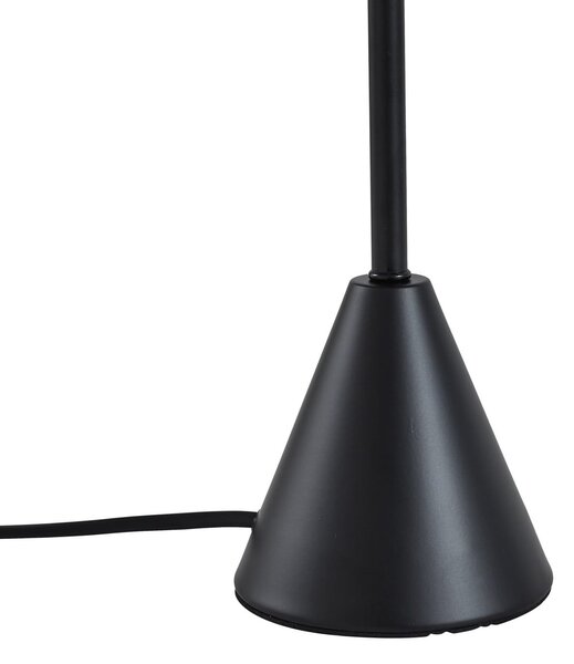 Stolne Lampa Lindby, Norvik, Crno, Dnevna soba, Metal, Moderan